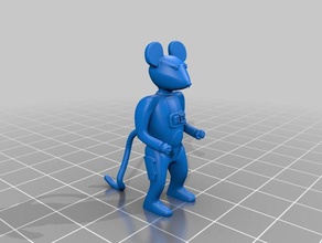 ratón trooper criaturas 3d print model - Mito3D
