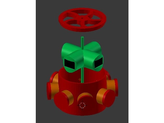 moteur brushless dc rotor ingénierie 3D print model - Mito3D