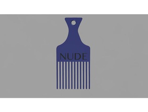 nude pick 3d printers hair 3d print model - Mito3D