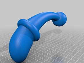 curved 150mm bumper interactive art 3d print model - Mito3D