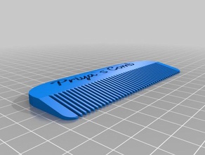 priya'scomb2 bathroom customized 3d print model - Mito3D