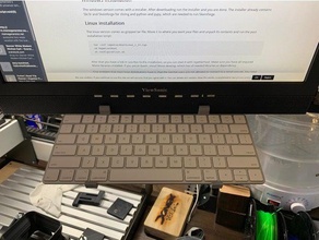 teclado de apple modelo titular a1644 equipo 3d print model - Mito3D