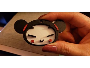 pucca ornamentkeychain toys games 3d print model - Mito3D