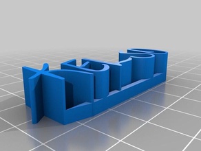 kelso sculptures personnalisé 3d print model - Mito3D