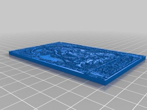 odin lithophane sanat 3d print model - Mito3D