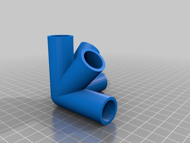 my customized every rod connector 30 parts 3D print model - Mito3D