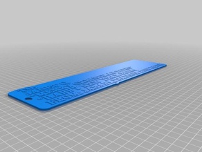 janet Schlüsselanhänger angepasst 3d print model - Mito3D