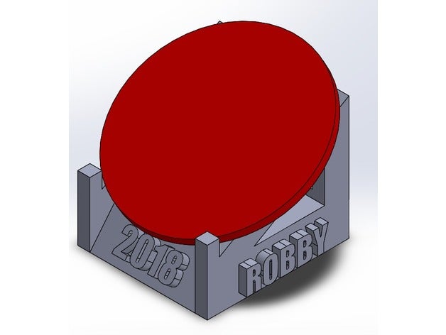 titulaire de la médaille décor 3D print model - Mito3D