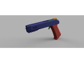 rubber band gun mechanisch ist - Spielzeug Kinder Sicherheit 3d print model - Mito3D