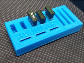 sd card usb holder tool holders & boxes micro stick 3d print model - Mito3D