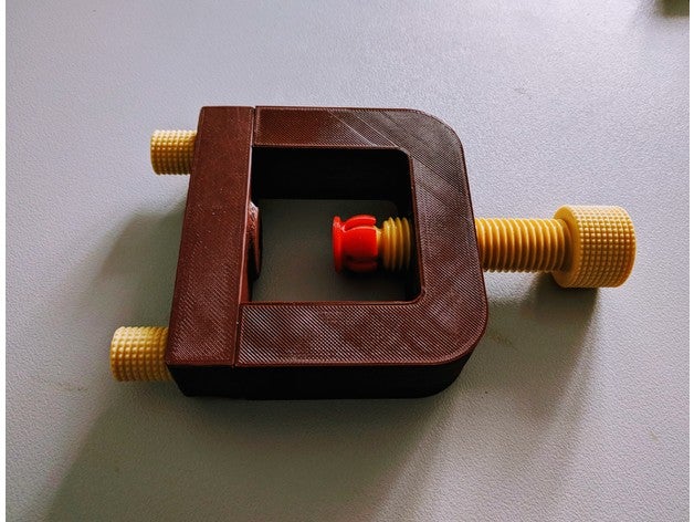 simples parafuso de imprensa diy 3D print model - Mito3D