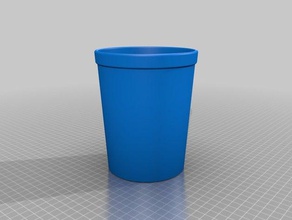 meu personalizados vaso de flores cem ao ar livre jardim 3d print model - Mito3D