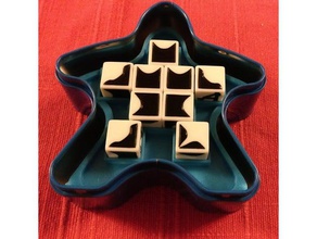 carcassonne gioco di dadi inserire giochi da tavolo boardgames accessori inserti organizzatore 3d print model - Mito3D