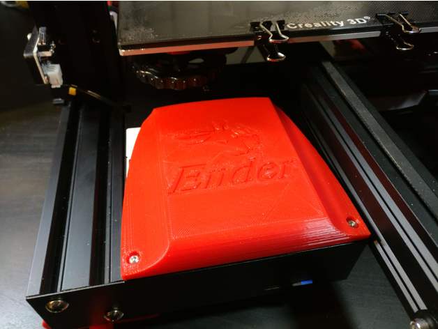 beatliners ender 3 fan cover logo 3d printer accessories 3D print model - Mito3D