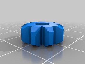 potenziometro cog pedale v2 parti personalizzato 3d print model - Mito3D