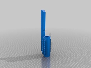 tipx uzun tri-rail 3d baskı paintball picatinny tippmann 3d print model - Mito3D