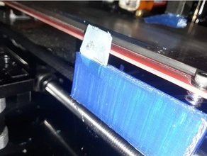 geeetech i3 pro extruder wiper 3d printer accessories clean 3d print model - Mito3D