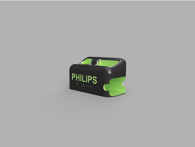 philips oneblade estação organização dock pro suporte 3D print model - Mito3D