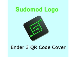 sudomod creality ender 3 qr code cover 3d printer accessories arduino basic cool easy ender3 gameboy zero gbz hide lid logo minty pi parts pi0 raspberry style tabletop upgrade wermy x-axis 3d print model - Mito3D