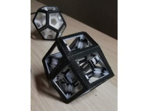 some folding polyhedra decor 3d print model - Mito3D
