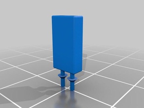 2 poort feminino dupont conector eletrônica personalizado 3d print model - Mito3D