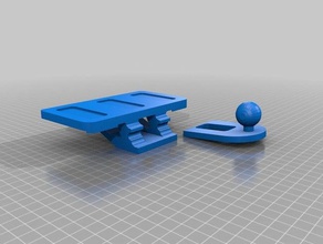 mavic base de cortar la mitad impresoras más pequeñas 3d impresión 3d print model - Mito3D