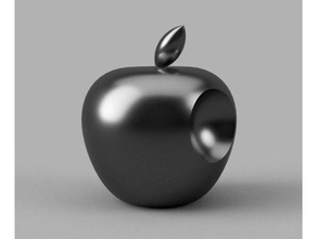 apple logo 3d signs logos 3d print model - Mito3D