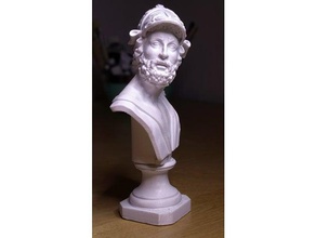 busto ajax sculture il greco mitologia greca 3d print model - Mito3D