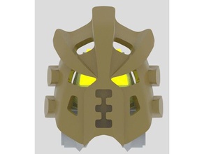 kanohi asil maskesi ışık avohkii inşaat oyuncaklar bionicle lego uyumlu takanuva takua 3d print model - Mito3D