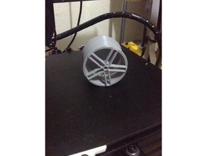 rin audi wheel rim automotive autos rims 3d print model - Mito3D