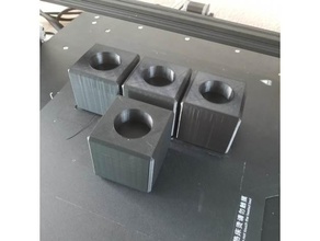 creality cr10 s5 printer base holdup cubes 3d accessories 3d print model - Mito3D