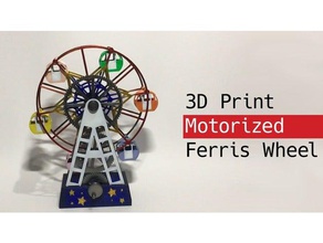 motorisé, roue de ferris les jouets jeux nsfw 3d print model - Mito3D