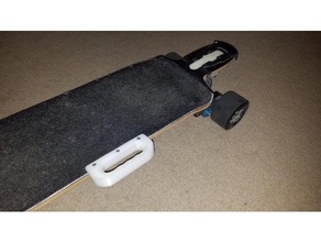 electric longboard carry handle diy skatebaord 3d print model - Mito3D