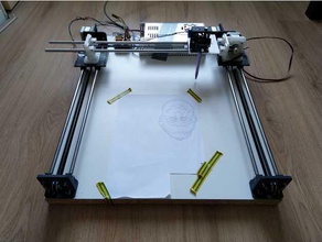3d printed 2d plotter printers pen 3d print model - Mito3D