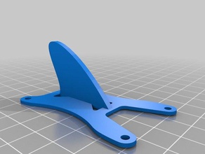 jake fpv plaque supérieure de la nageoire 3d l'impression 3d print model - Mito3D