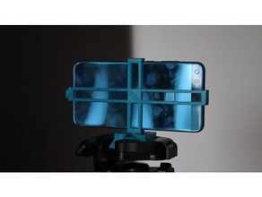 huawei p10 lite tripod holder 3d printing cellphone mobile 3d print model - Mito3D