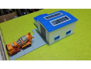 camion garage di riparazione 187 h0 giocattolo gioco accessori nsfw 3d print model - Mito3D