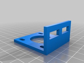 ender 2 adjustable axis bracket 3d printer parts 3d print model - Mito3D