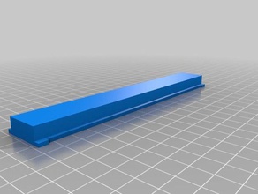 my customized parameterized socket rail tool holders boxes 3d print model - Mito3D