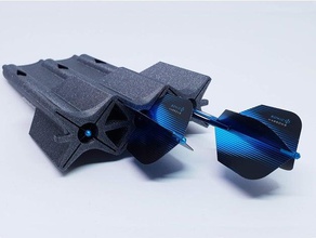 toms de protection en cas fléchettes sport à l'extérieur étui 3d print model - Mito3D