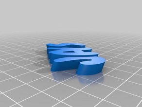 jays organización personalizado 3d print model - Mito3D