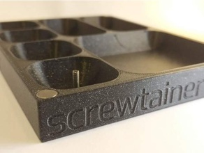screwtainer kapak diy özelleştirilmiş 3d print model - Mito3D