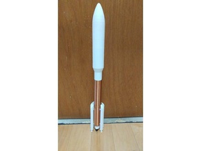 atlas 551 veículos foguete nave espacial ula 3d print model - Mito3D