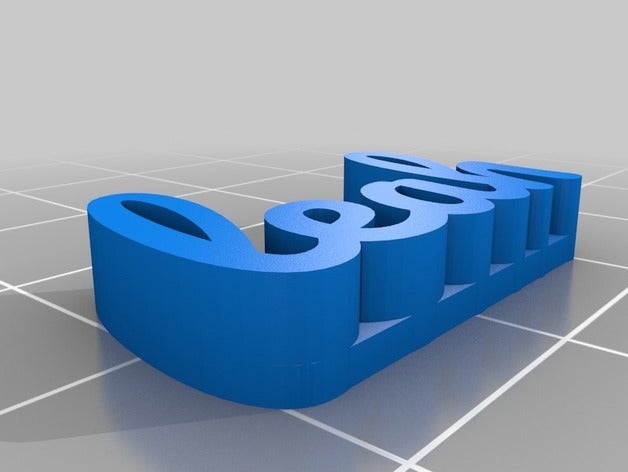lia o meu nome esculturas personalizado 3D print model - Mito3D