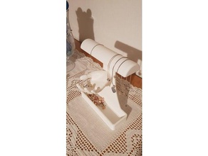 mücevher kutusu standı el schmuckst&aumlnder mit ablagefach organizasyon 3d print model - Mito3D