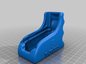 mag poignée wwsd 3d l'impression 3d print model - Mito3D