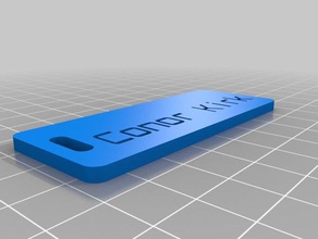 conor etiket organizasyon özelleştirilmiş 3d print model - Mito3D