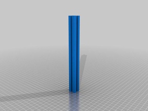 200mm length 20mm t-slot other customized 3d print model - Mito3D