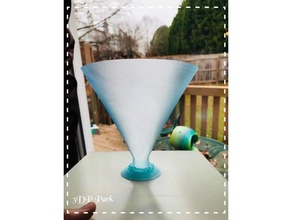 bicchiere da cocktail famiglia art moda 3d print model - Mito3D