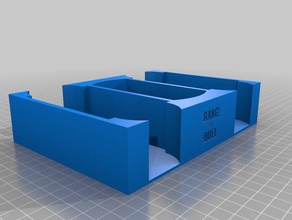bang duello inserire la scheda di gioco titolare giocattolo accessori scatola inserti della carta 3d print model - Mito3D